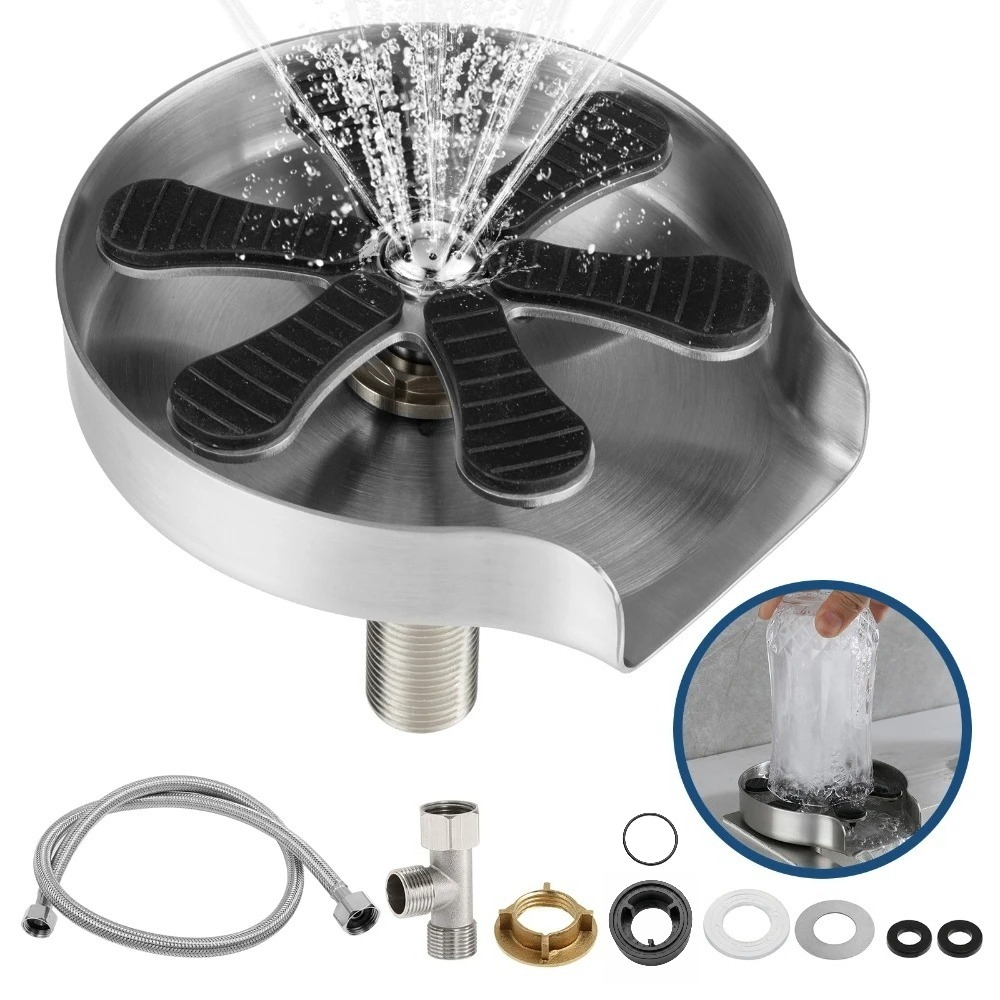 Faucet Glass Rinser High Press - Coffee And Tea Glass ulasan dan harga