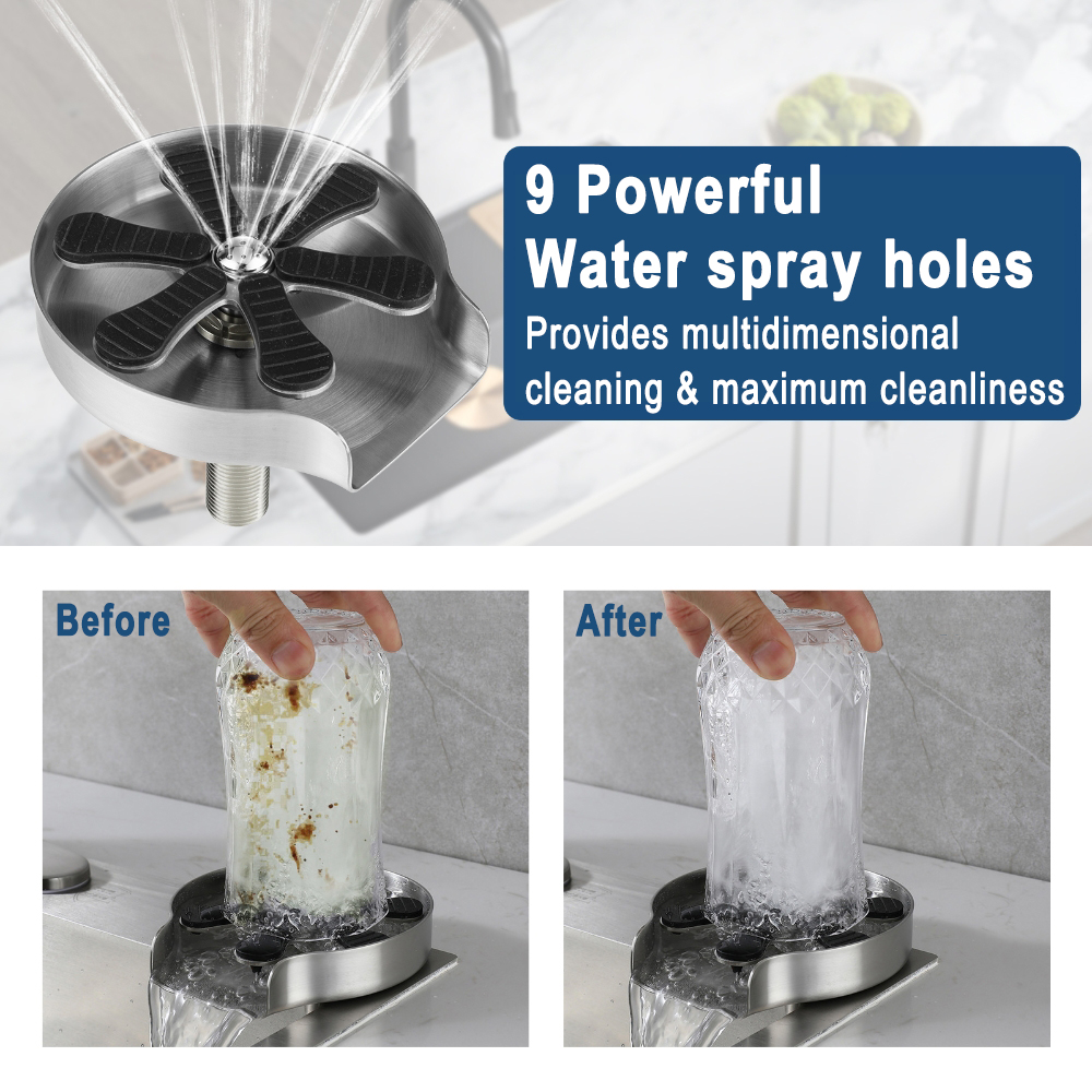 Faucet Glass Rinser High Press - Coffee And Tea Glass ulasan dan harga