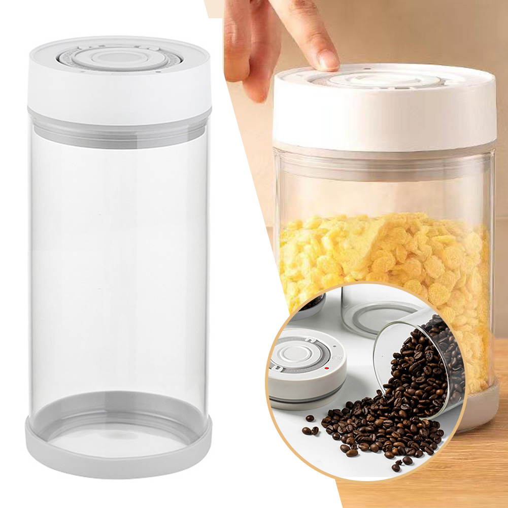 Kitchen Moisture-proof Glass C - Coffee Tea Bean ulasan dan harga