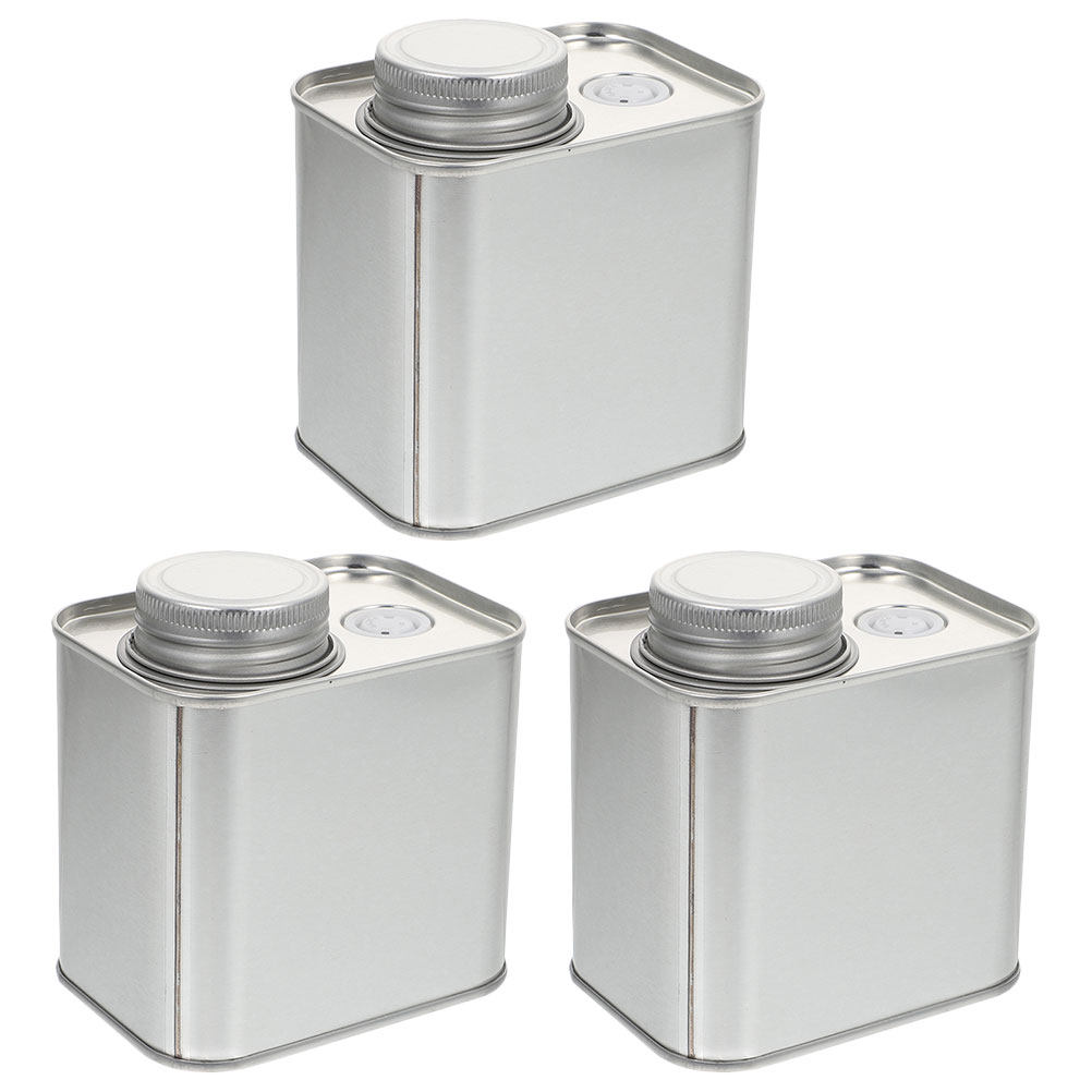 3Pcs Silver Canister Set Coffe - Coffee Tea Bean ulasan dan harga