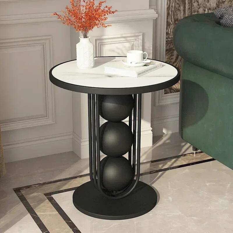 Tea Round Coffee Table Marble  - Coffee Tea Gardens ulasan dan harga