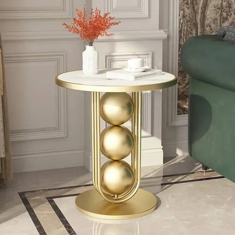 Tea Round Coffee Table Marble  - Coffee Tea Gardens ulasan dan harga