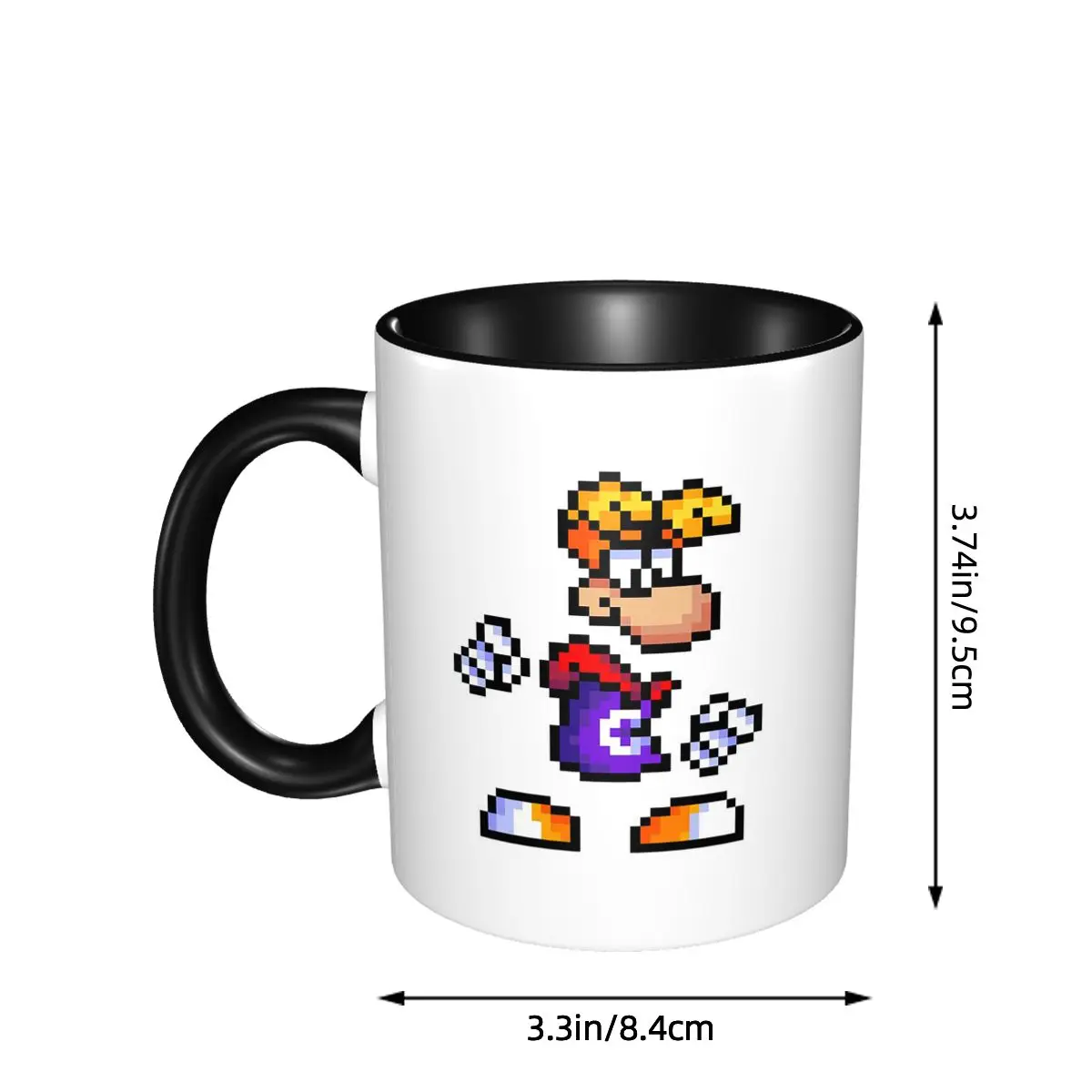 Rayman Game Mug Funny Ceramic  - Coffee Tea Game ulasan dan harga