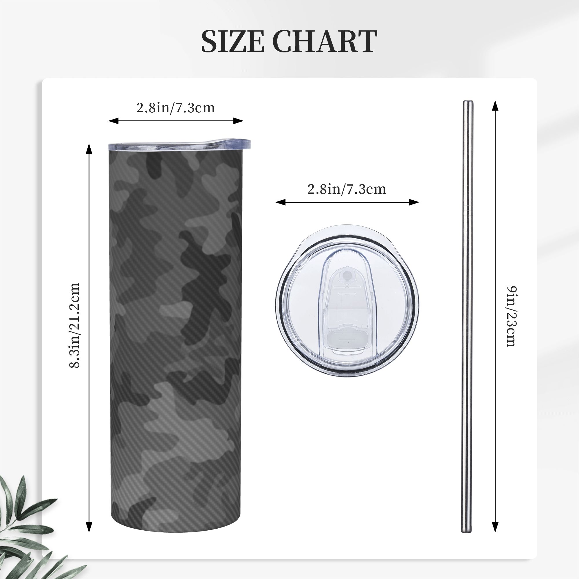 Carbon Camo Vacuum Tumbler Ins - Double Wall Mug ulasan dan harga