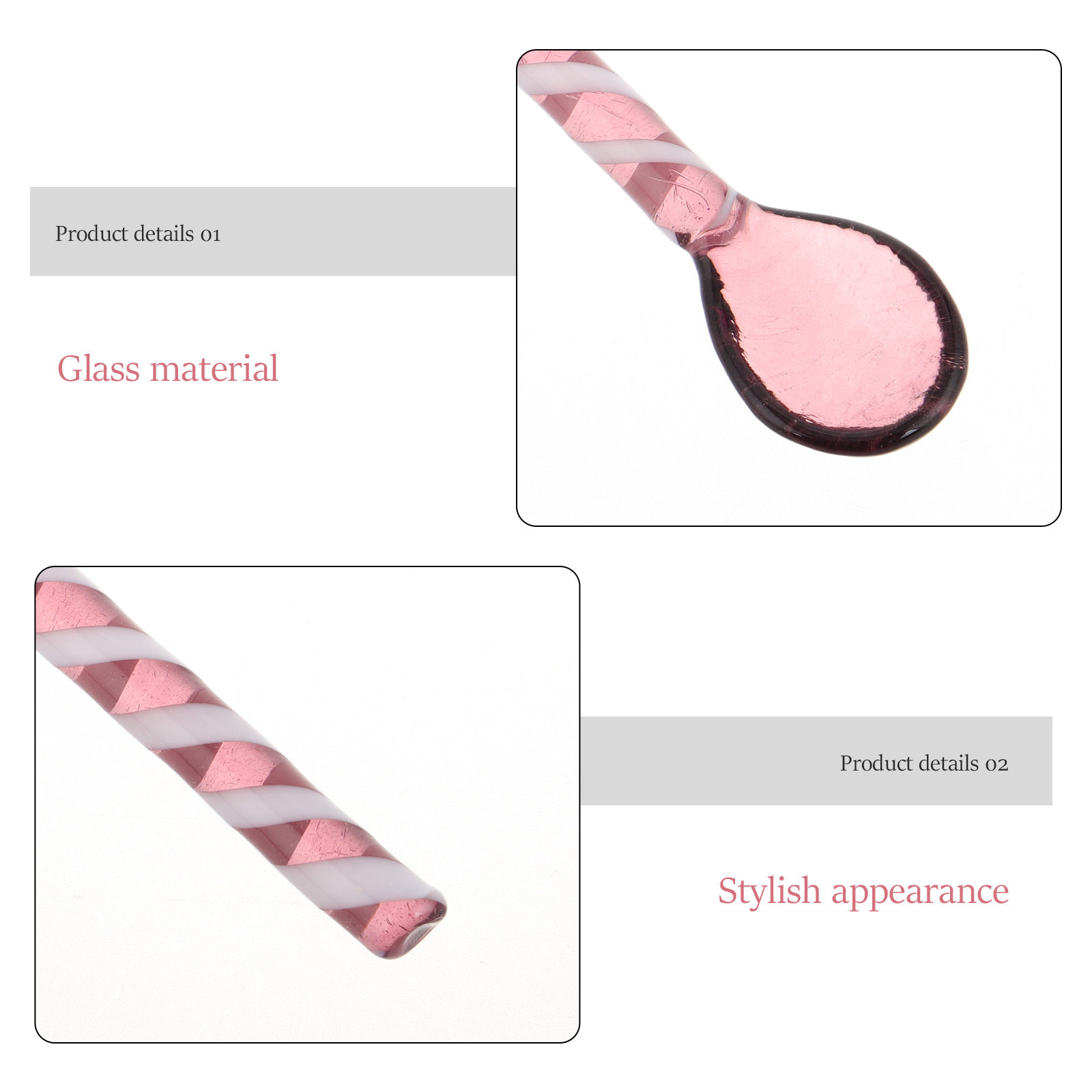 2Pcs Vibrant Multicolor Glass  - Coffee Jelly Tea ulasan dan harga