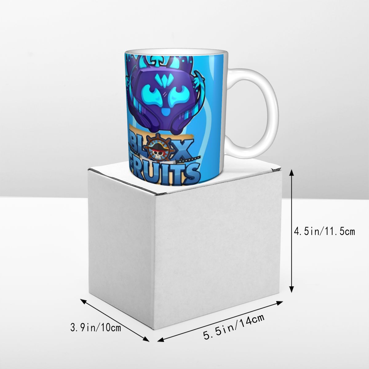 B-blox fruits Merch Coffee Mug - Coffee Tea Game ulasan dan harga