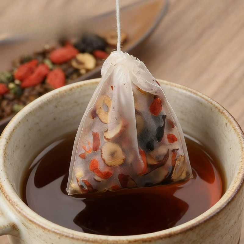 200/50Pcs Nylon Tea Bags Small - Coffee Tea Leaf ulasan dan harga