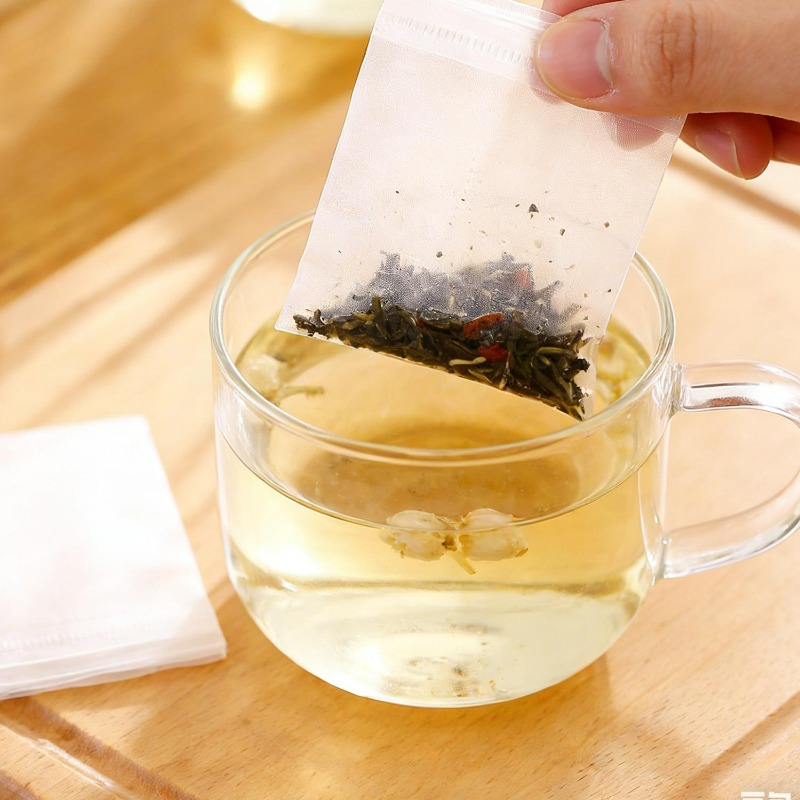 200/50Pcs Nylon Tea Bags Small - Coffee Tea Leaf ulasan dan harga