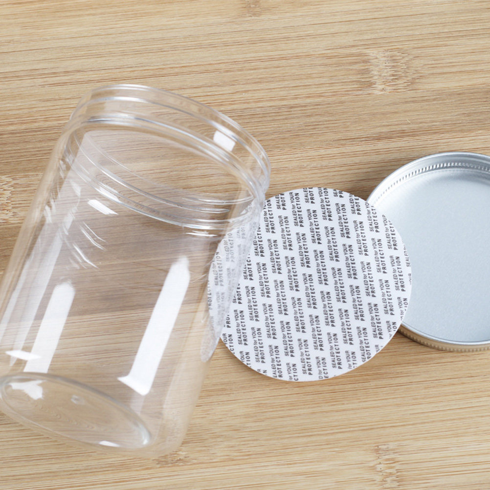 10Pcs Transparent Plastic Food - Coffee Tea And Sugar Canister Set ulasan dan harga