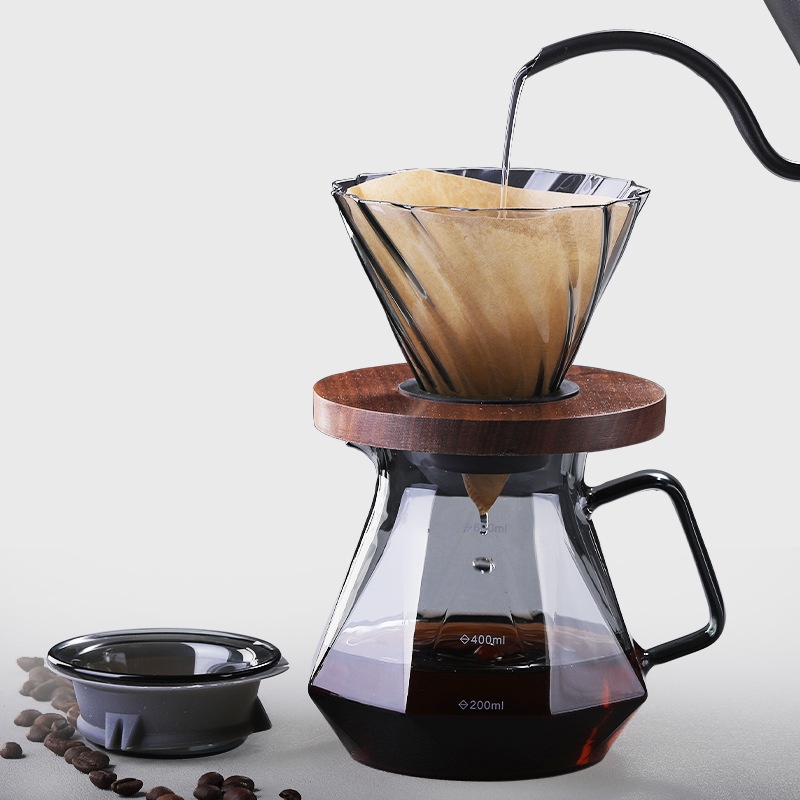 Magpie Glass Coffee Pot For V6 - Coffee And Tea Glass ulasan dan harga