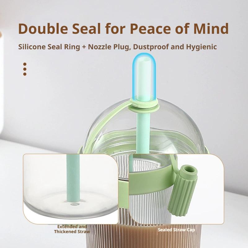 1/2Pcs Sucking Coffee Cup Port - Coffee Jelly Tea ulasan dan harga