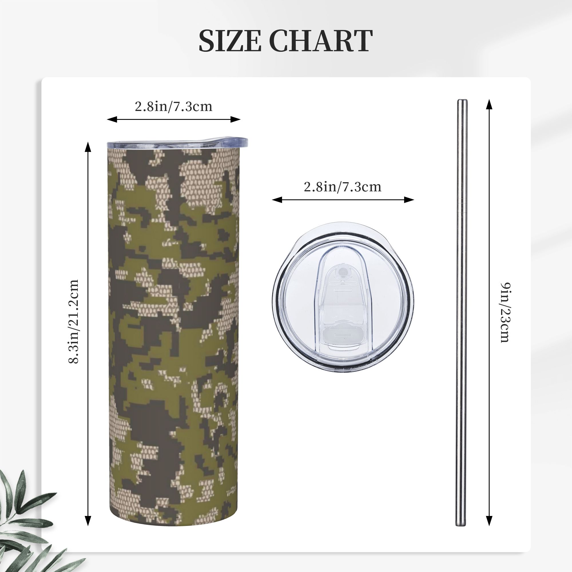 Wicked Camo Verde Camouflage I - Double Wall Mug ulasan dan harga