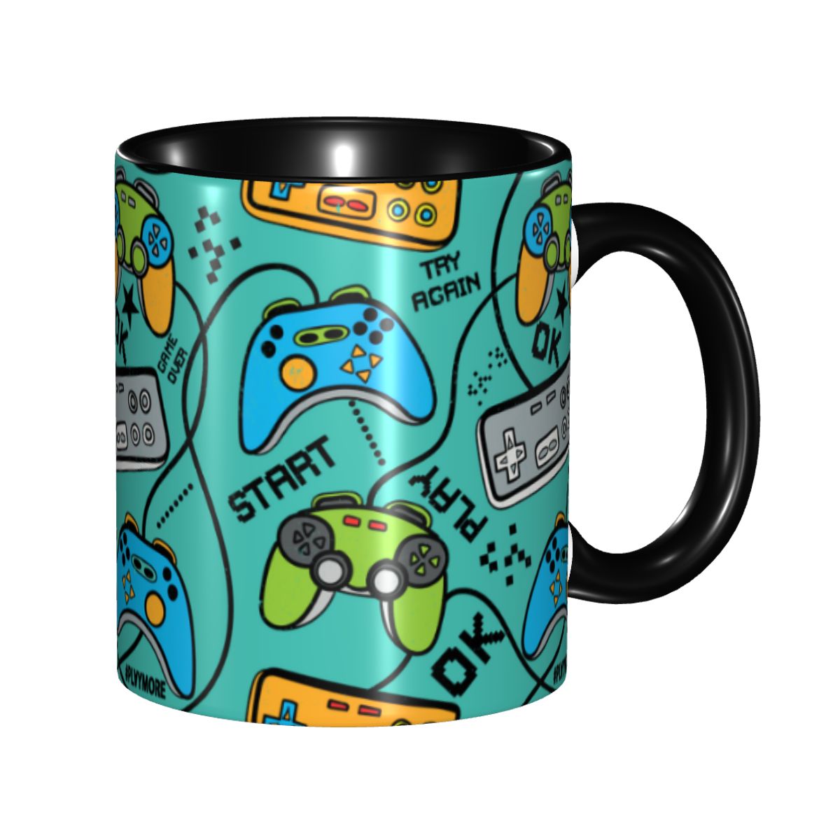 Custom Game Controller Mug DIY - Coffee Tea Game ulasan dan harga