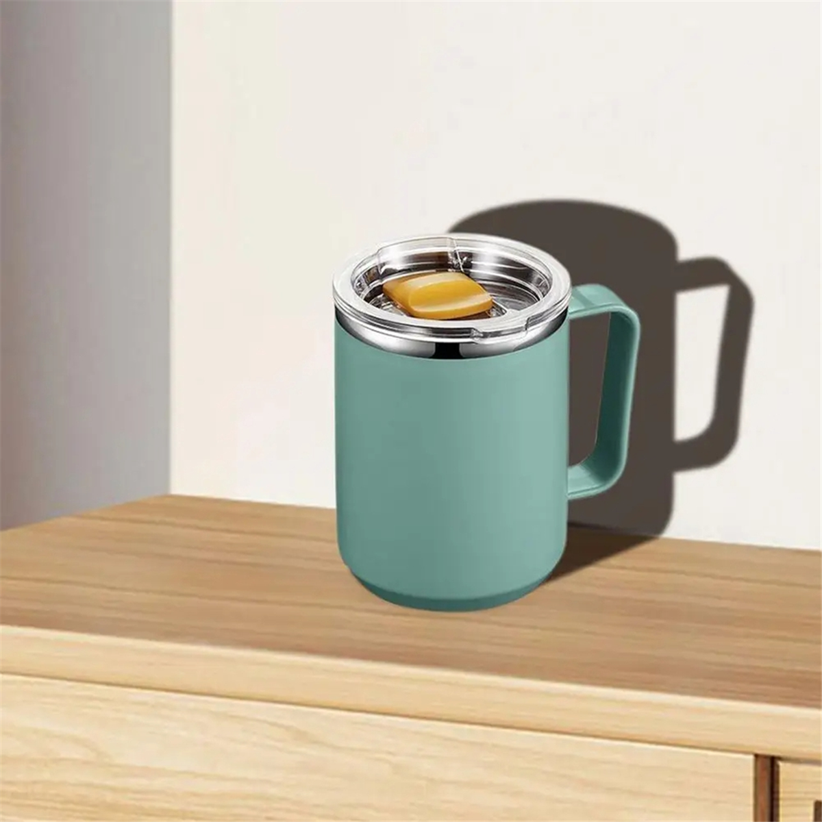 Y31A Stainless Steel Mug with  - Double Wall Mug ulasan dan harga