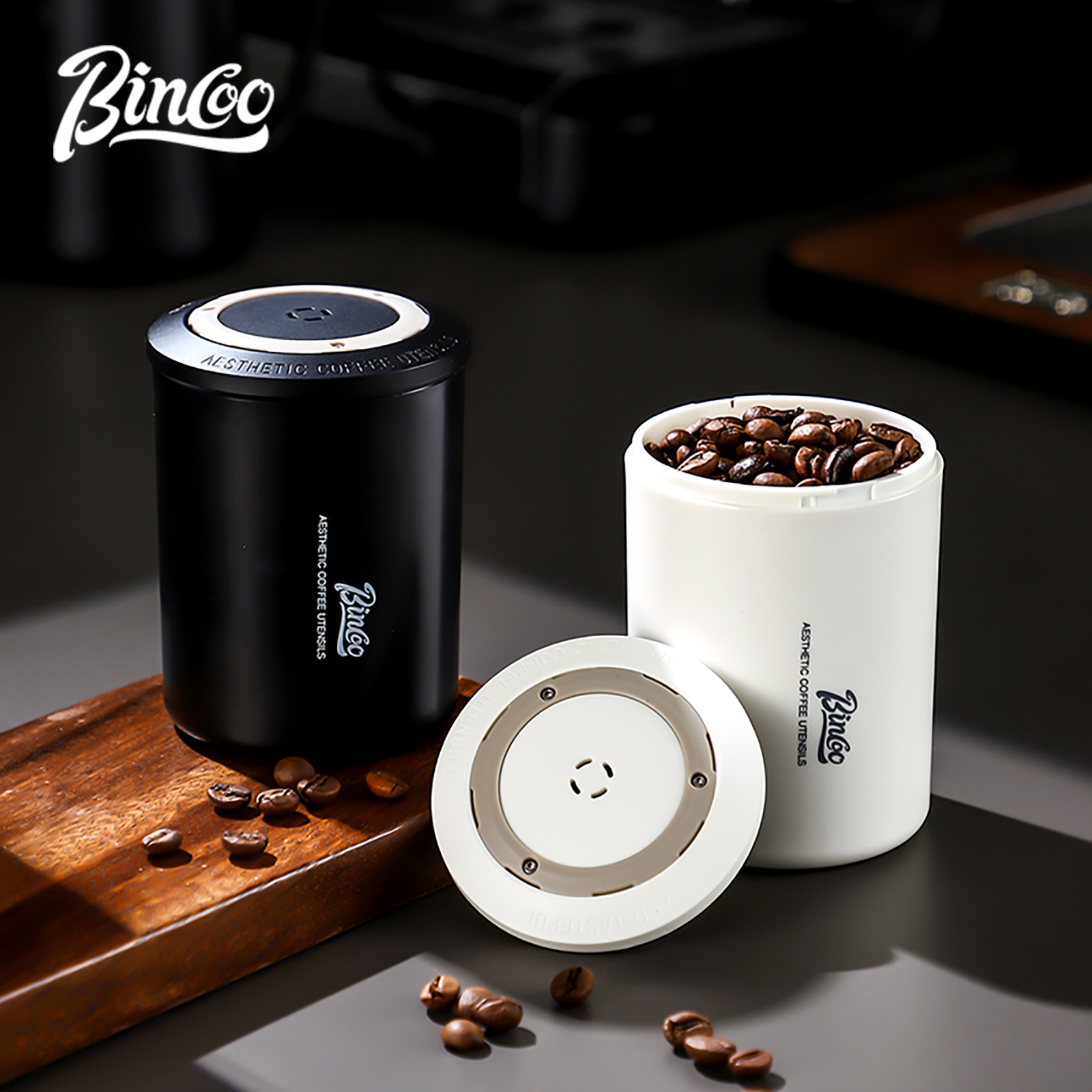 Bincoo Coffee Powder Airtight  - Coffee Tea Bean ulasan dan harga