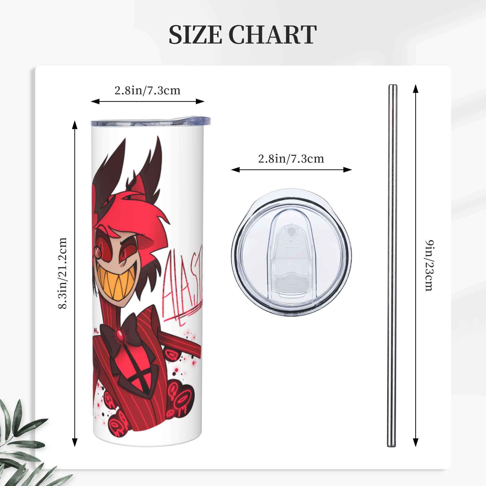 Hazbins TV Show Hotel Tumbler  - Double Wall Mug ulasan dan harga