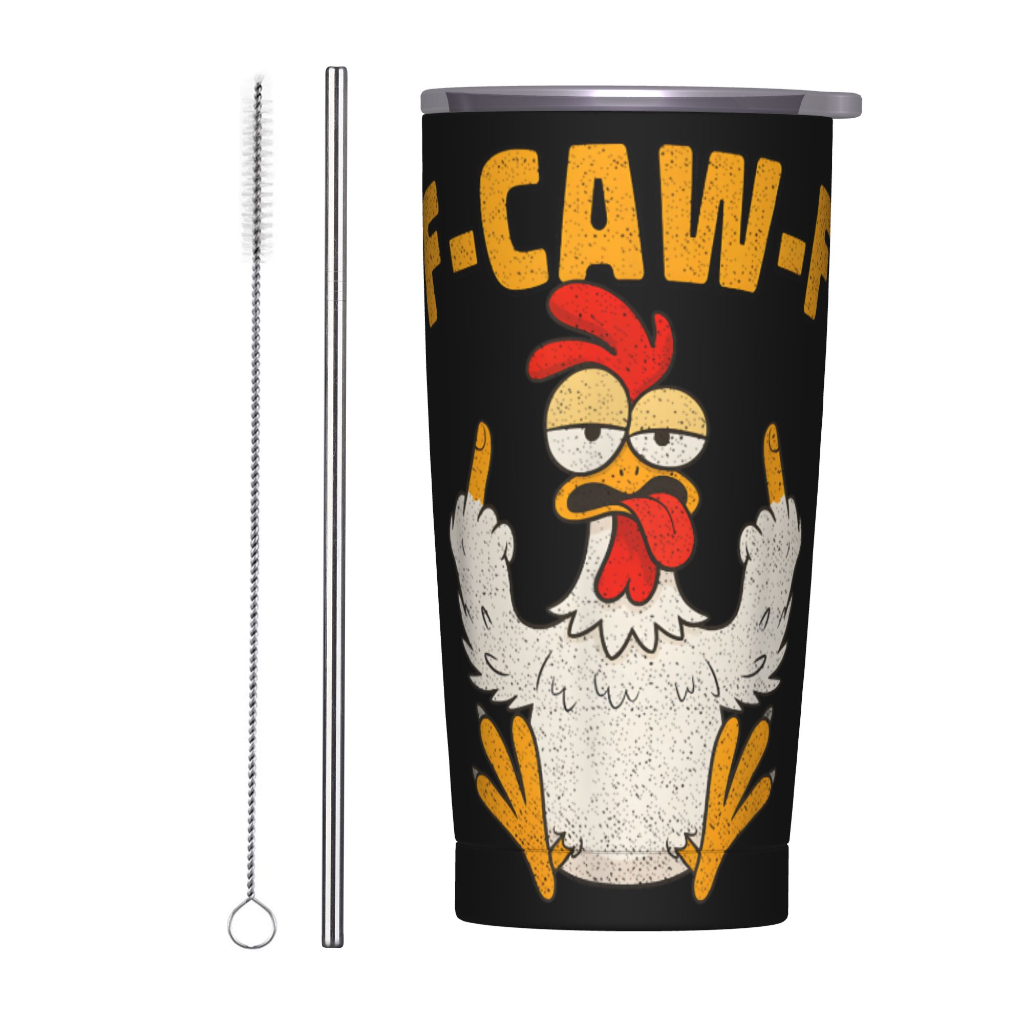 Funny F-Caw-F Chicken FCAWF Tu - Double Wall Mug ulasan dan harga
