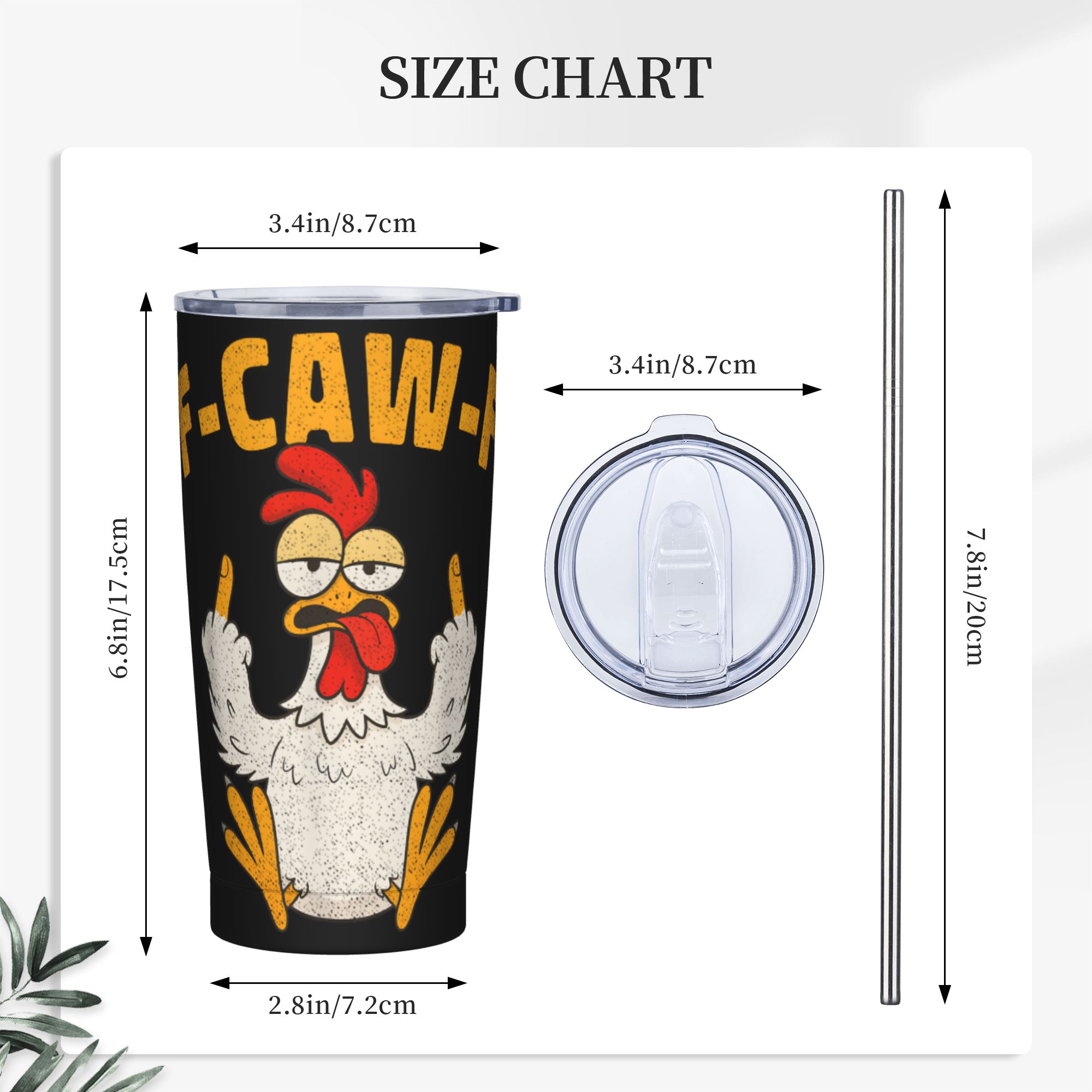 Funny F-Caw-F Chicken FCAWF Tu - Double Wall Mug ulasan dan harga