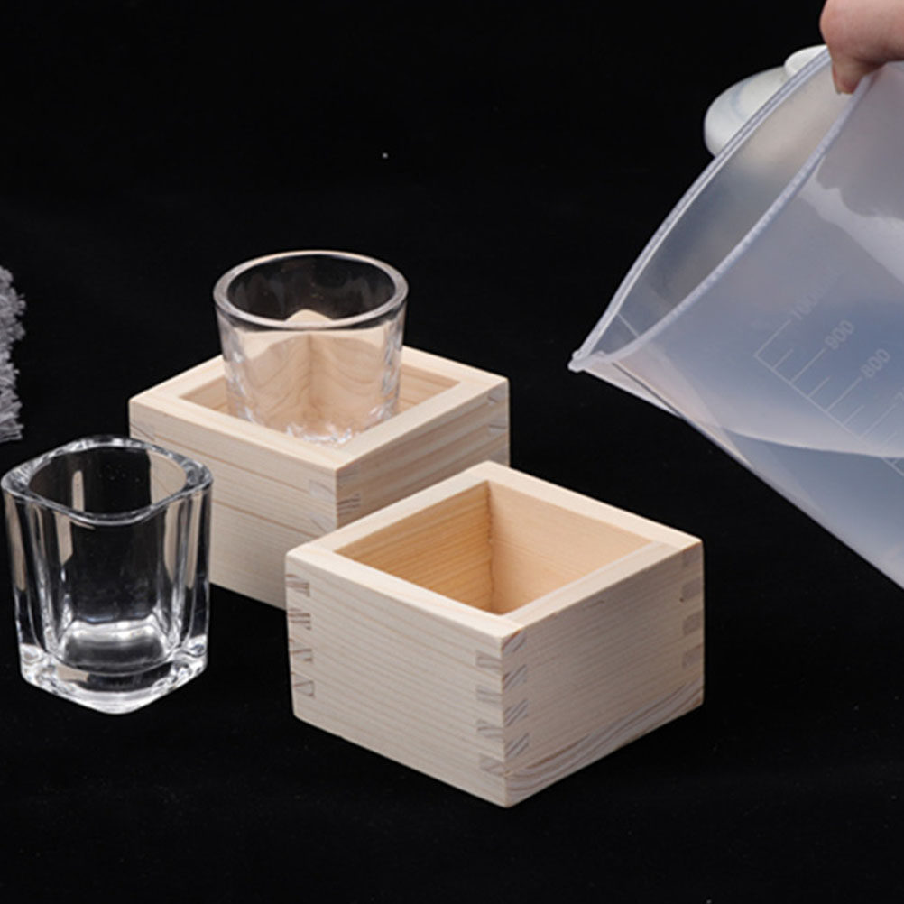 1Set Transparent Glass Sake Cu - Coffee And Tea Glass ulasan dan harga