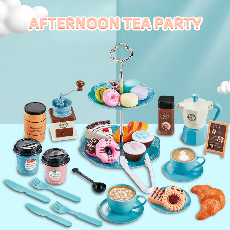 Pretend Play Coffee Set 38 PIE - Coffee Tea Game ulasan dan harga