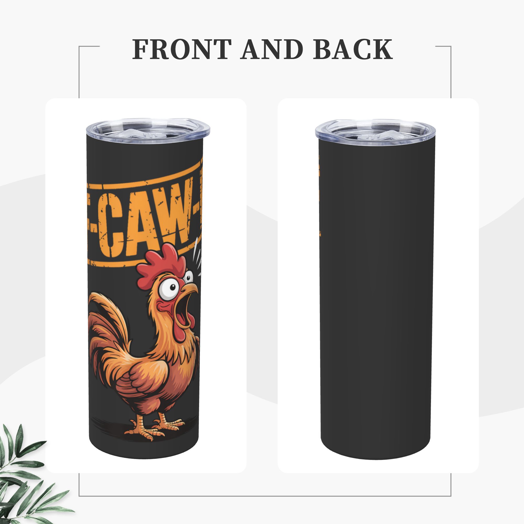Funny F-Caw-F Chicken FCAWF Tu - Double Wall Mug ulasan dan harga