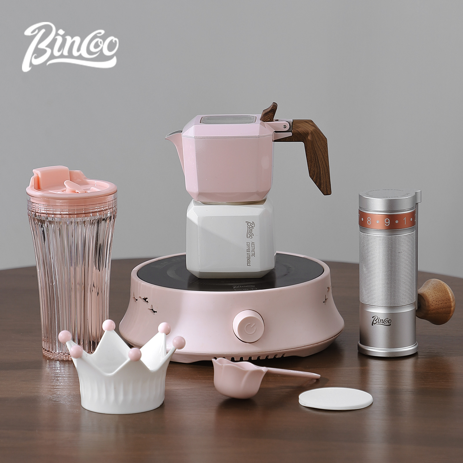 BINCOO Dual Valve Moka Pot Squ - Moka Pot Stove ulasan dan harga
