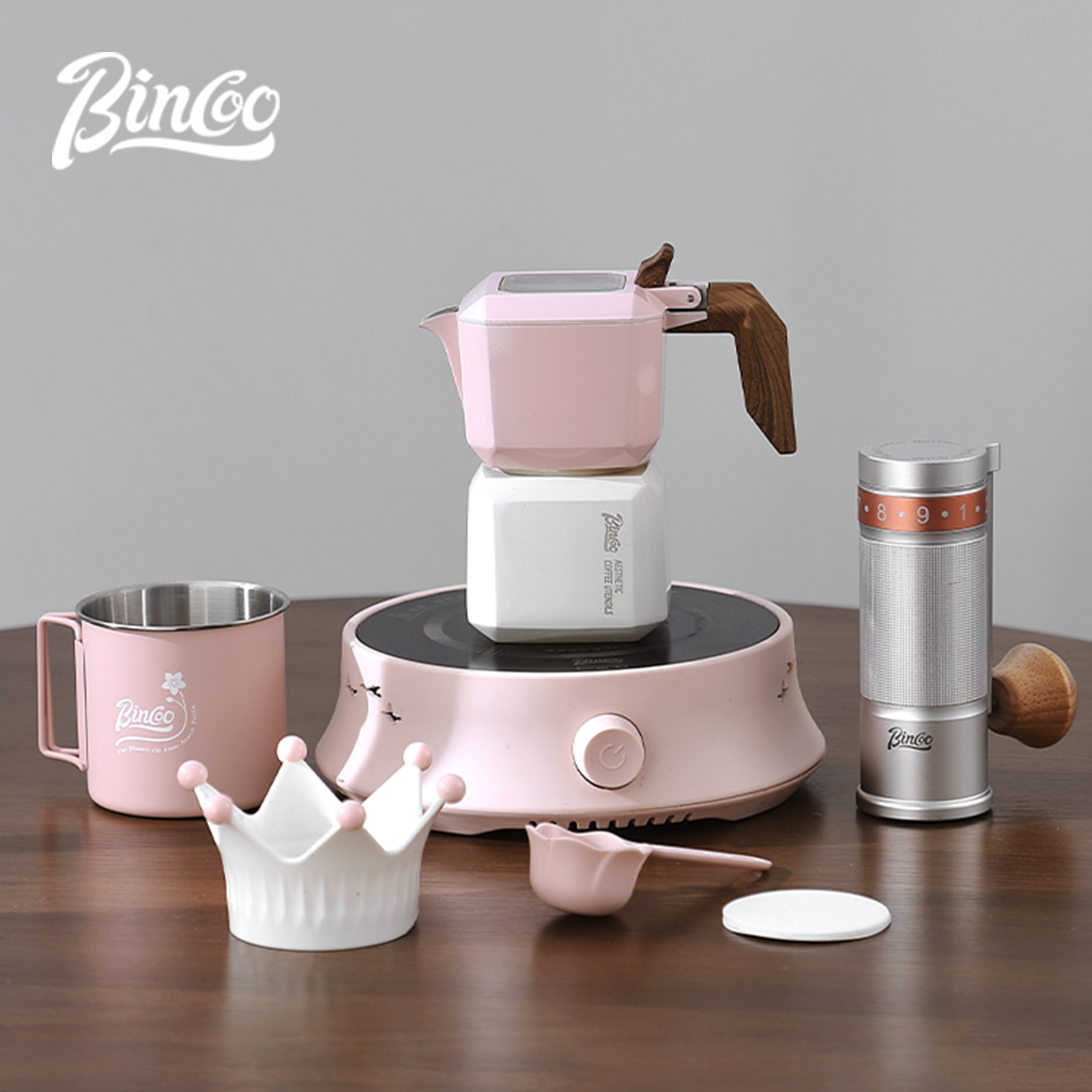 BINCOO Dual Valve Moka Pot Squ - Moka Pot Stove ulasan dan harga
