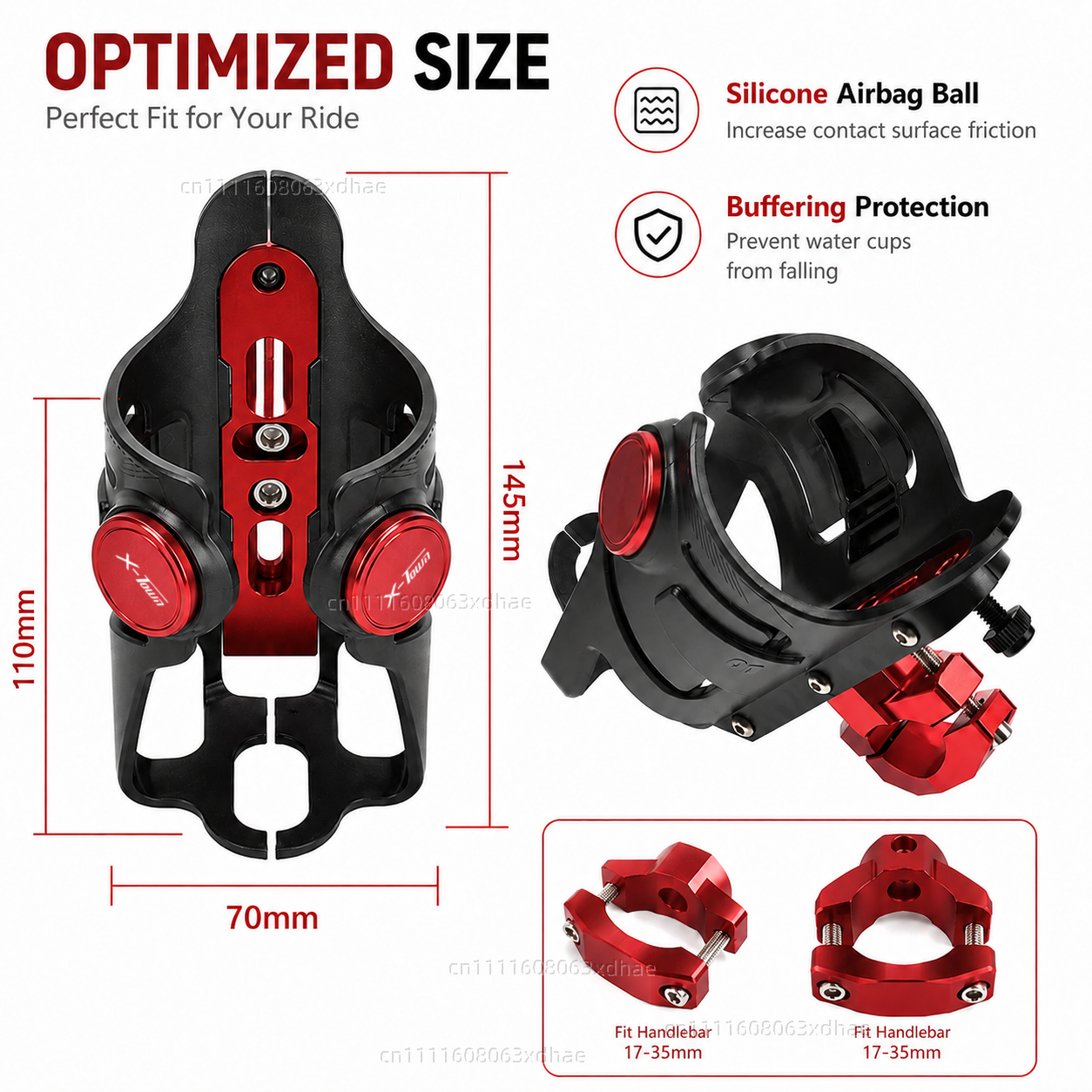 Motorcycle Water Bottle Holder - Coffee X Tea ulasan dan harga