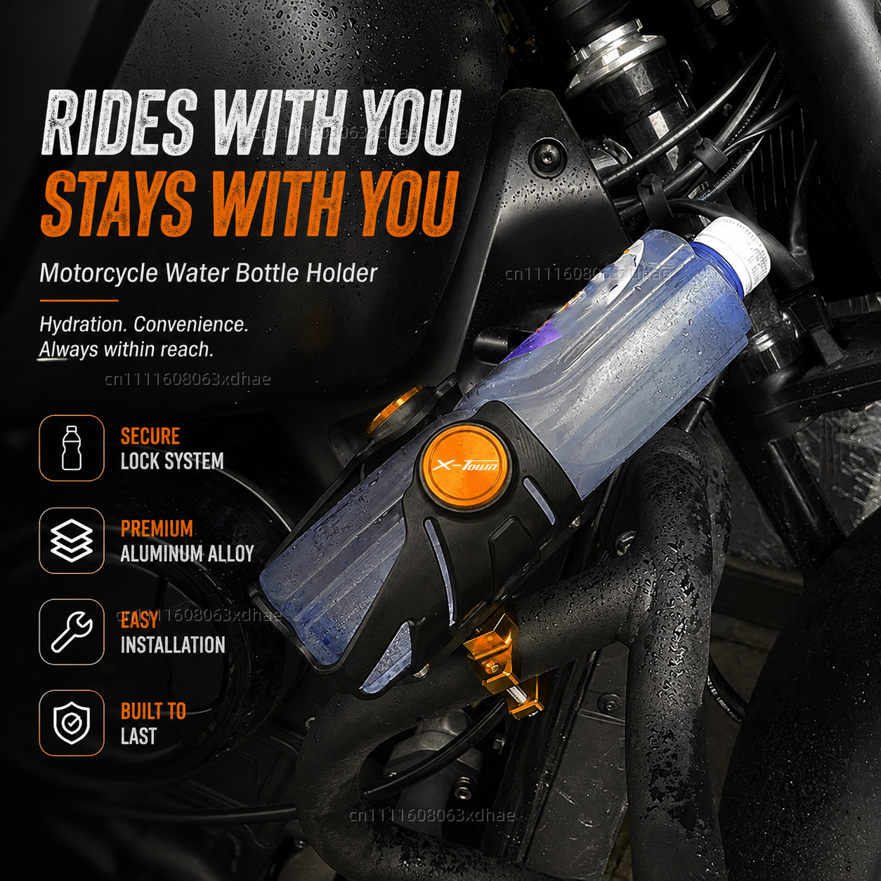Motorcycle Water Bottle Holder - Coffee X Tea ulasan dan harga