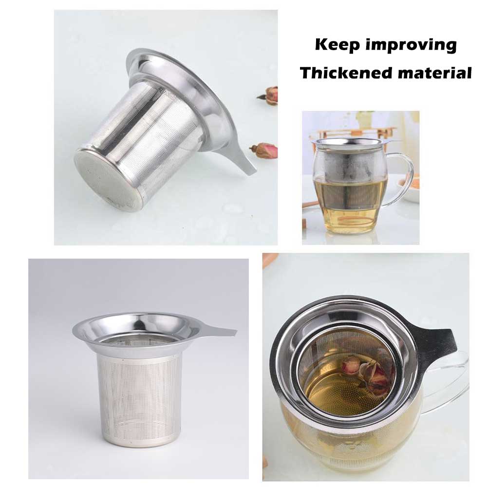Single Handle Tea Infuser Stai - Coffee Tea Leaf ulasan dan harga
