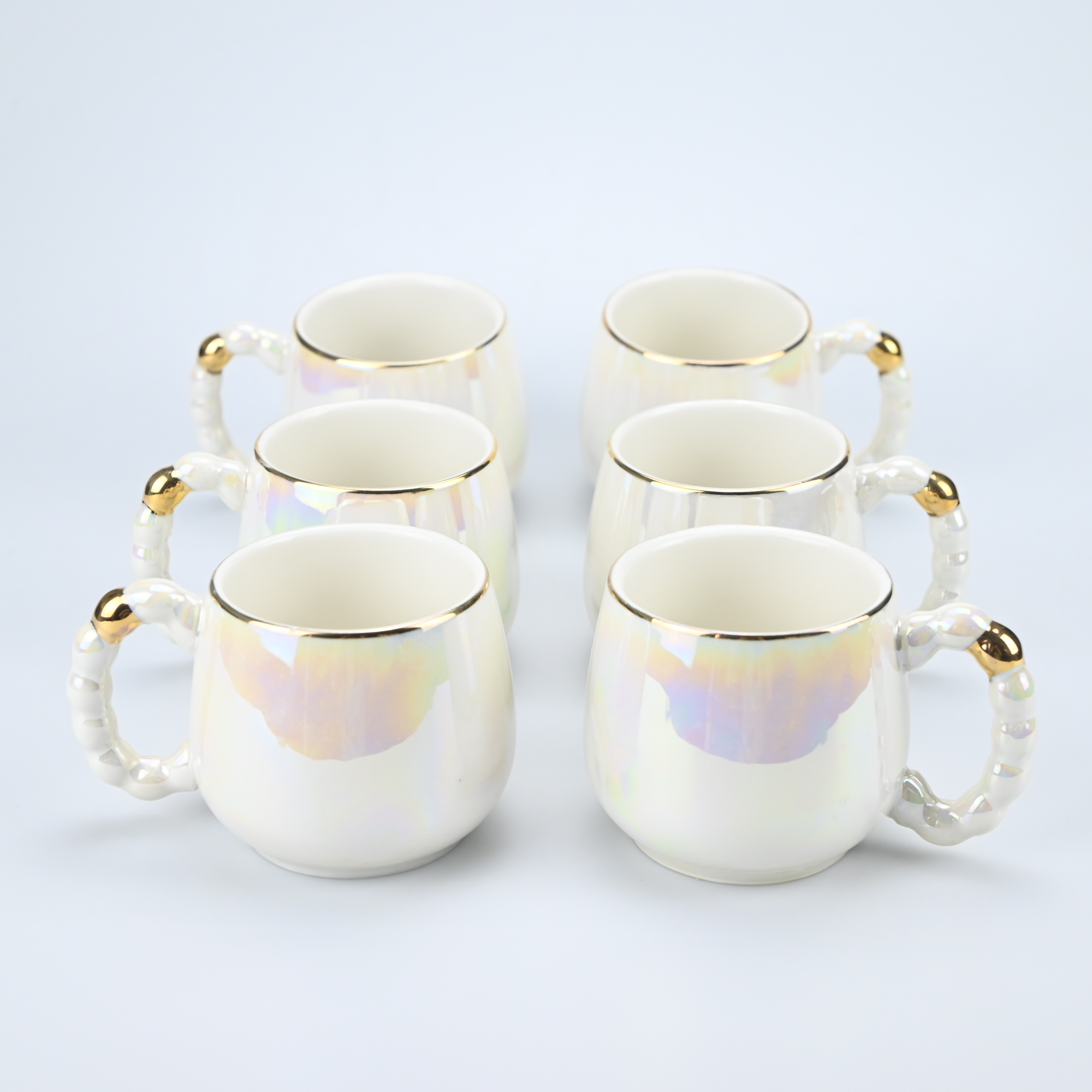 8pcs porcelain tea set colored - Coffee Tea Creamer ulasan dan harga